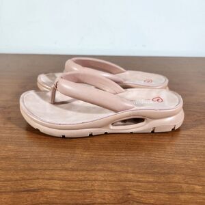 Blondo Womens Blush Amber Waterproof Flip Flop Size 8 Pink *FLAWS*